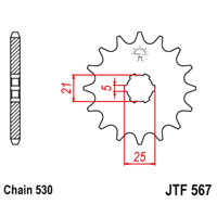  JT   JTF567.16 Yamaha JTF567.16